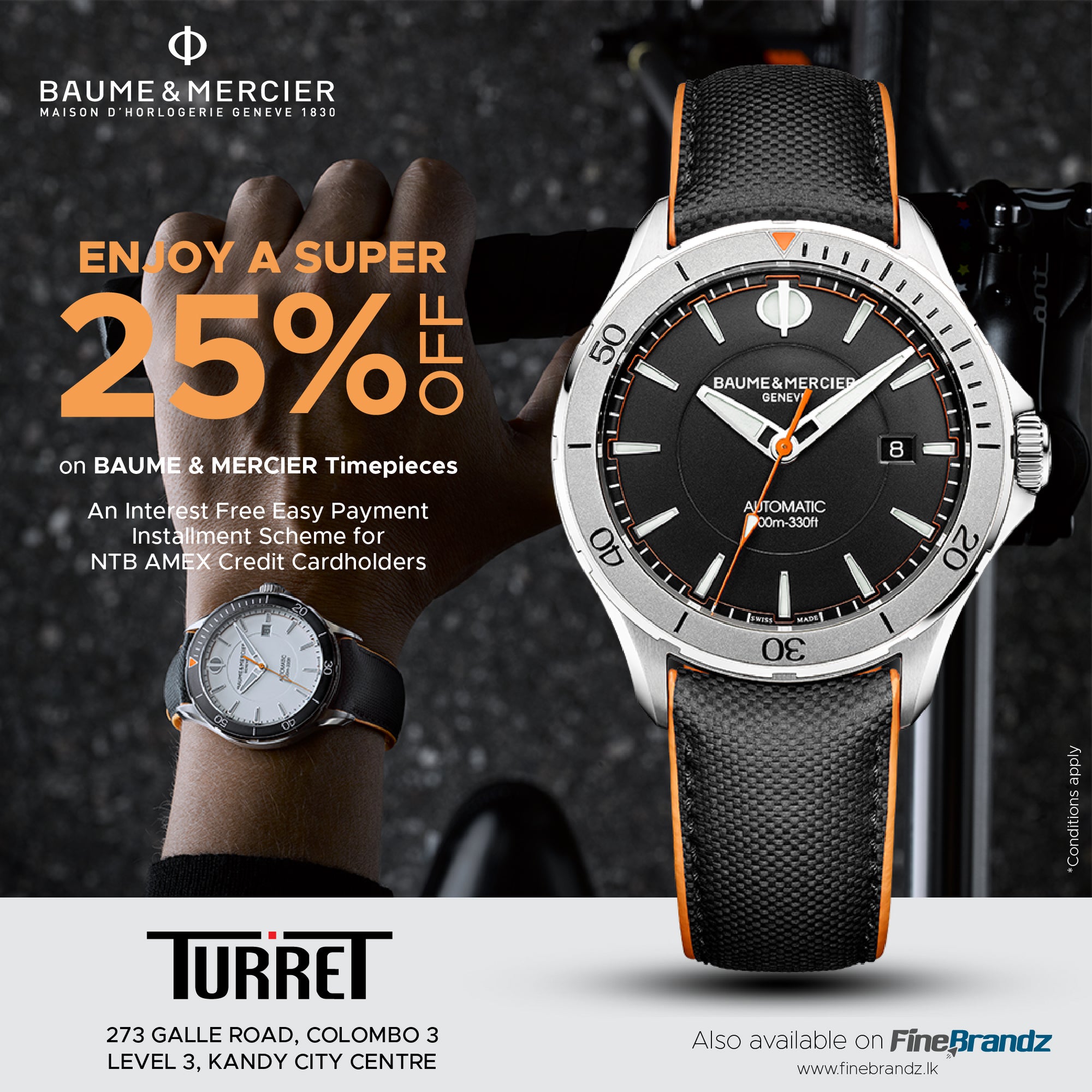 BAUME & MERCIER <br> Discounted Timepieces