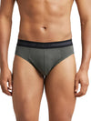 Men&#39;s Assorted Super Combed Cotton Solid Brief with Stay Fresh Treatment (Pack of 2)