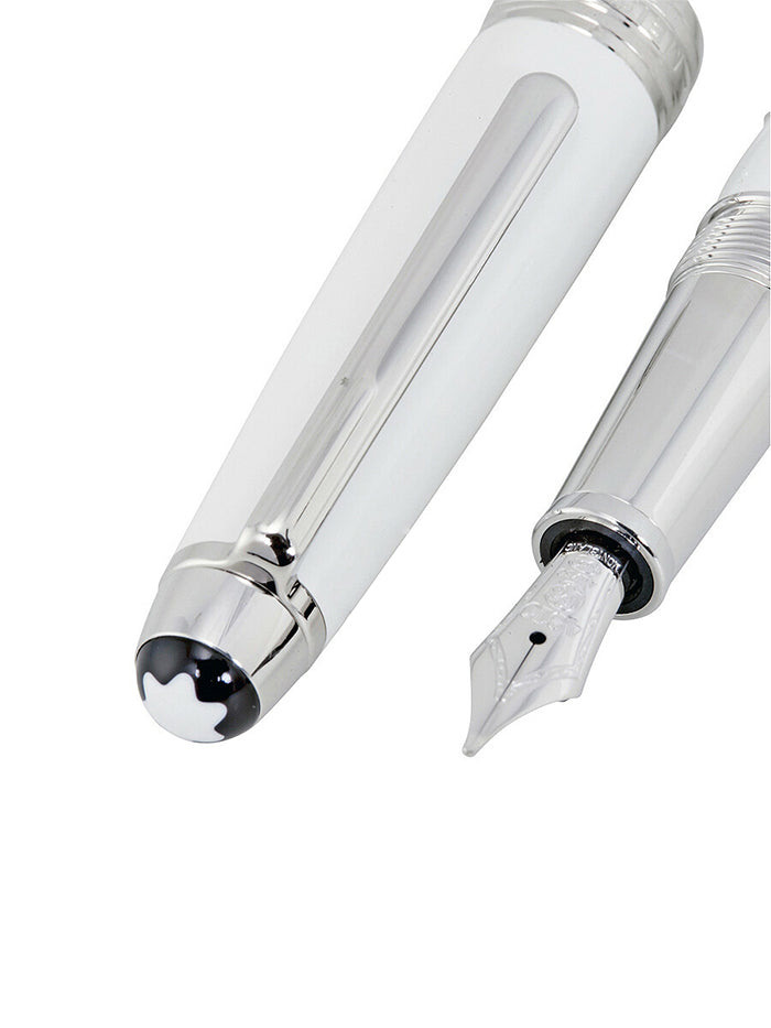 Montblanc Meisterstück White Solitaire Classique Fountain Pen