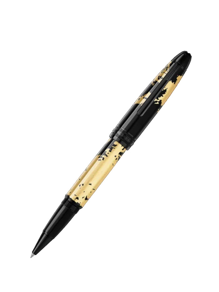 Montblanc MEISTERSTUCK SOLITAIRE CALLIGRAPHY GOLD LEAF ROLLERBALL