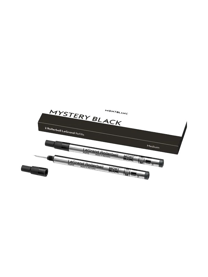 2 ROLLERBALL LEGRAND REFILLS MEDIUM MYSTERY BLACK