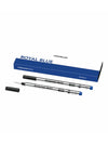 2 ROLLERBALL REFILLS MEDIUM, ROYAL BLUE