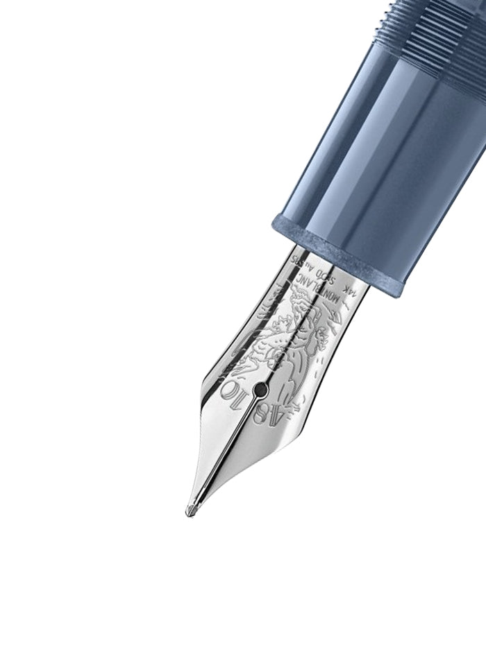 MEISTERSTUCK GLACIER LEGRAND FOUNTAIN PEN (F) BLUE