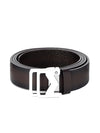 M BUCKLE SFUMATO BROWN 35 MM LEATHER BELT