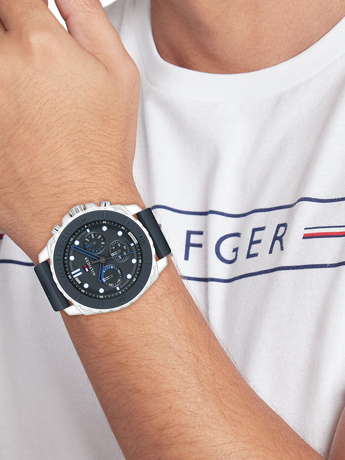 TOMMY HILFIGER MULTIFUNCTION MEN&#39;S WATCH