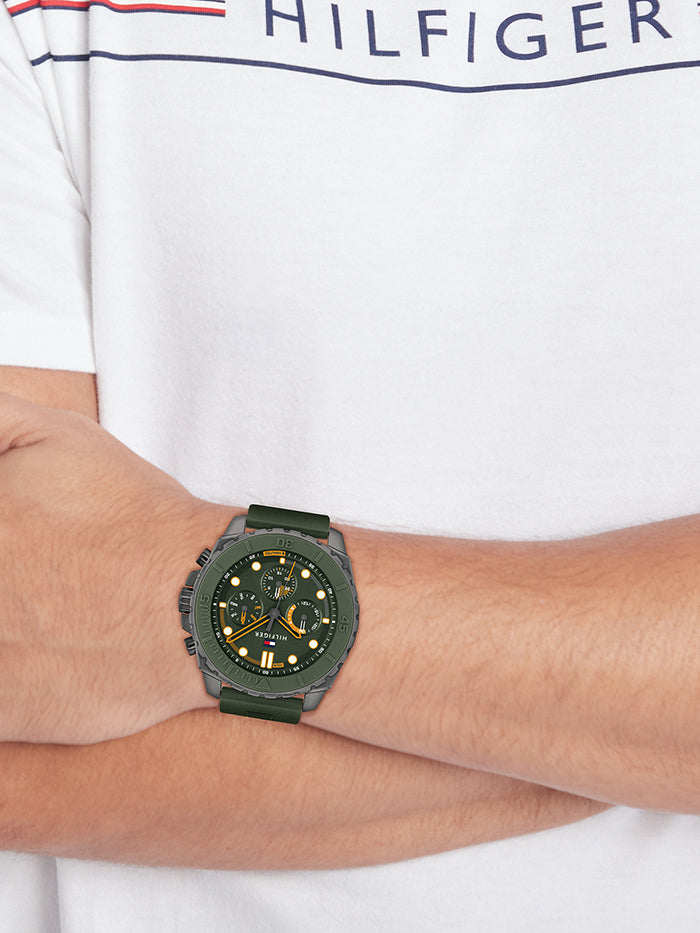 TOMMY HILFIGER MULTIFUNCTION MEN&#39;S WATCH
