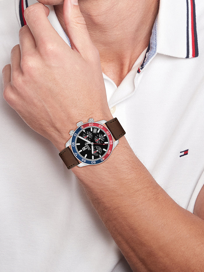 TOMMY HILFIGER TH85 CHRONO MEN&#39;S WATCH