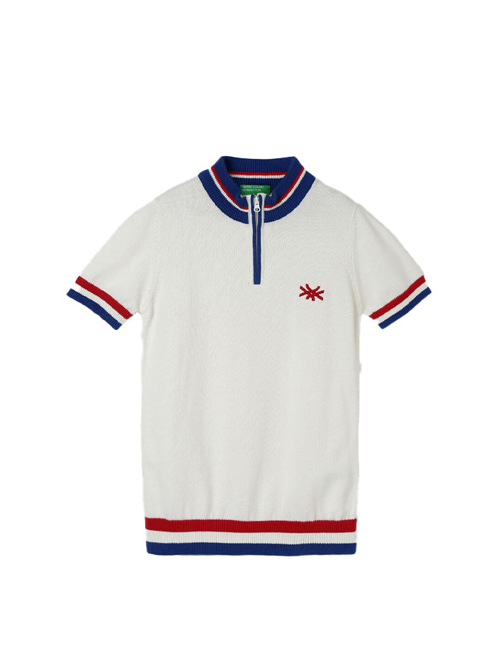 BOY'S REGULAR FIT HIGH NECK KNITTED SWEATERS