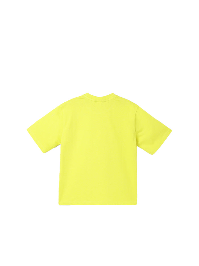 BOXY FIT CREW NECK PRINTED BOY'S T-SHIRT