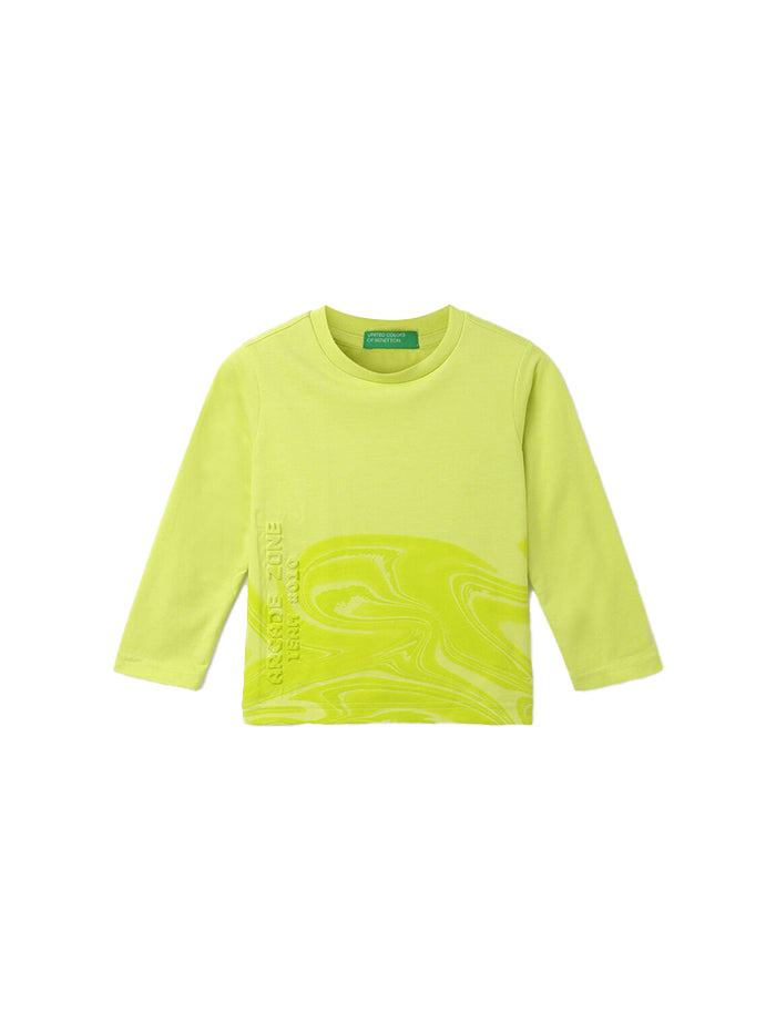 REGULAR FIT ROUND NECK PRINTED T-SHIRT