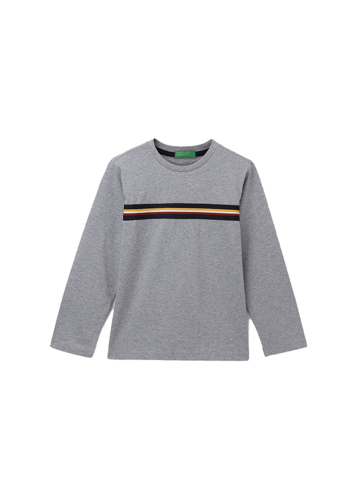 REGULAR FIT CREW NECK SOLID BOY'S T-SHIRT