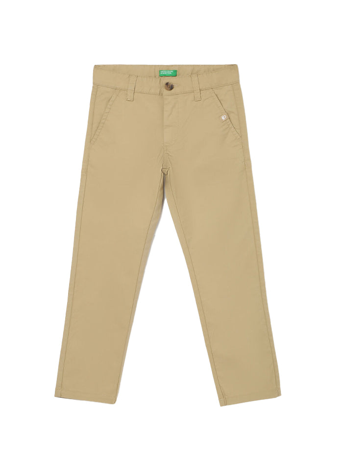 Buy Men Beige Solid Regular Fit Trousers Online - 183430 | Peter England