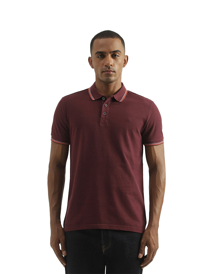 MENS SHORT SLEEVE SOLID POLO