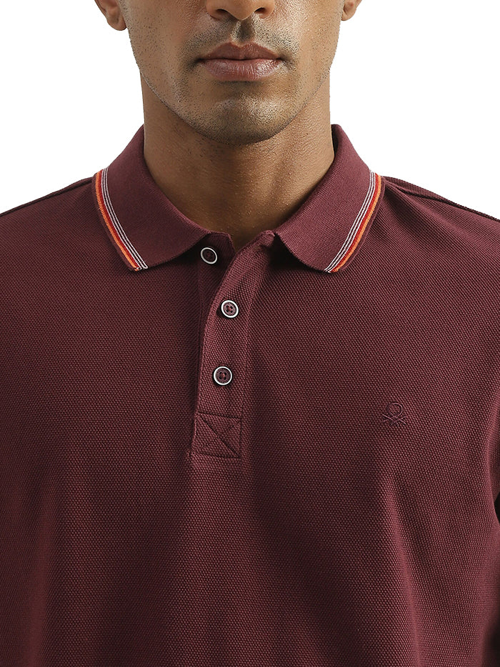 MENS SHORT SLEEVE SOLID POLO