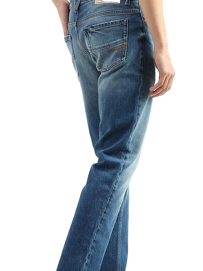 MEN SOLID SLIM STRAIGHT JEANS