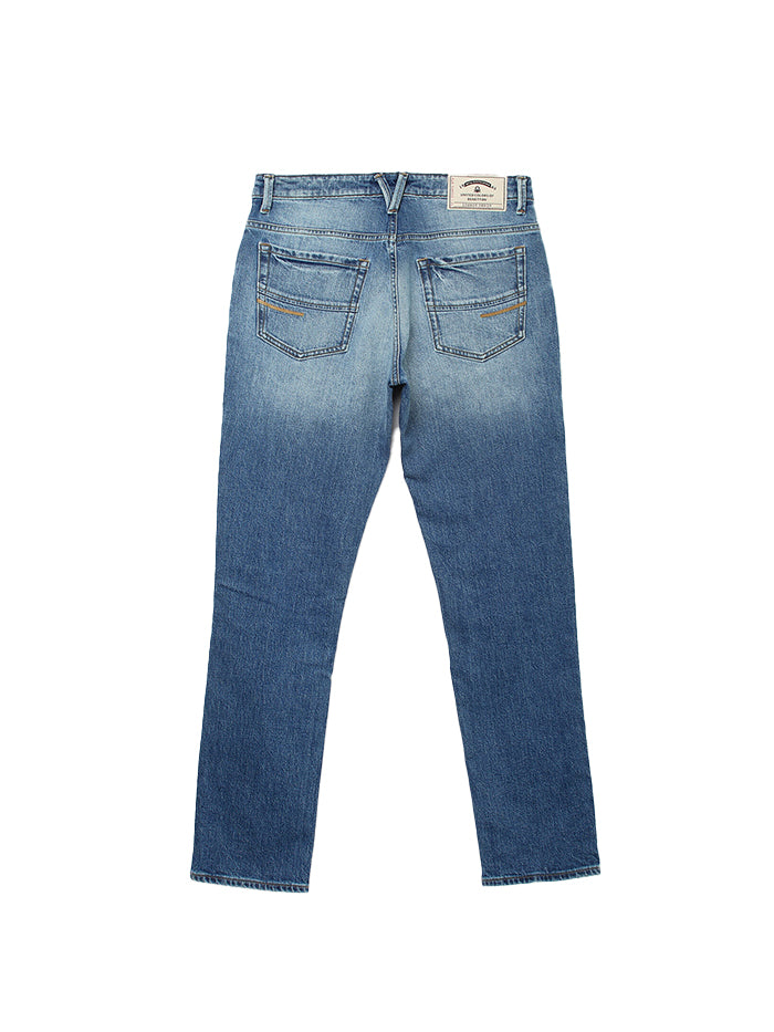 MEN SOLID SLIM STRAIGHT JEANS