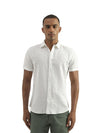 WHITE LINEN SHIRT