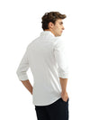 MEN SOLID CUTAWAY COLLAR SHIRT