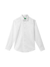 MEN SOLID CUTAWAY COLLAR SHIRT