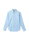 MEN SOLID CUTAWAY COLLAR SHIRT