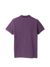 REGULAR FIT RIBBED COLLAR SOLID T-SHIRT