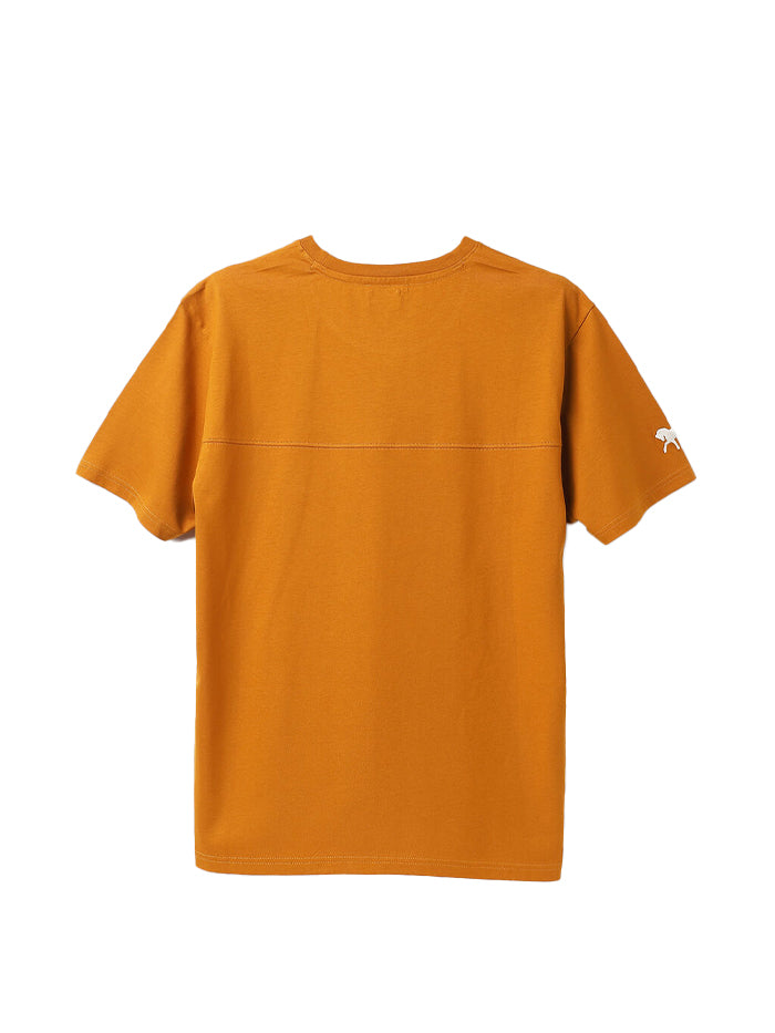 RELAXED FIT ROUND NECK SOLID T-SHIRT