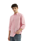 SLIM FIT SPREAD COLLAR SOLID SHIRT