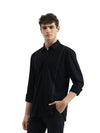 REGULAR FIT SPREAD COLLAR SOLID SHIRT