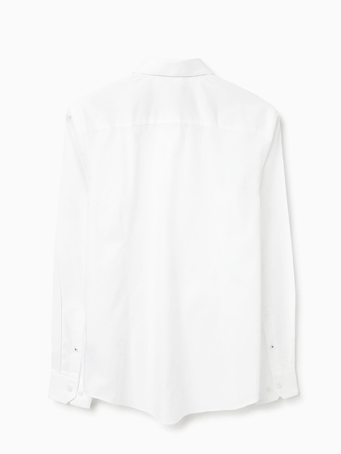 Slim Fit Cut Away Striped Shirts