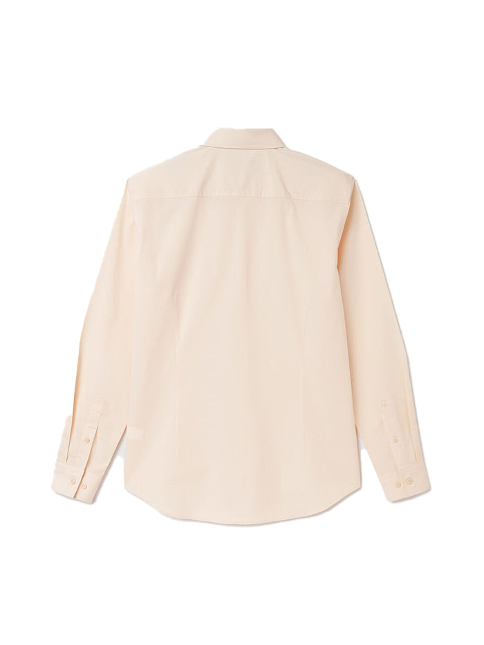 SLIM FIT SPREAD COLLAR SOLID SHIRT