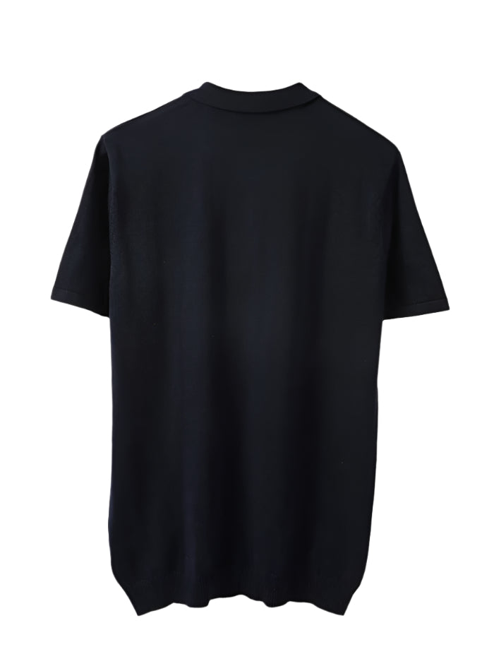 MEN&#39;S REGULAR FIT POLO NECK COLORBLOCK T-Shirt