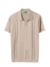 MEN&#39;S REGULAR FIT POLO NECK SOLID T-SHIRT