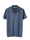 MEN&#39;S REGULAR FIT POLO NECK SOLID T-SHIRT