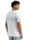 MEN&#39;S RELAXED ROUND NECK STRIPED T-SHIRT