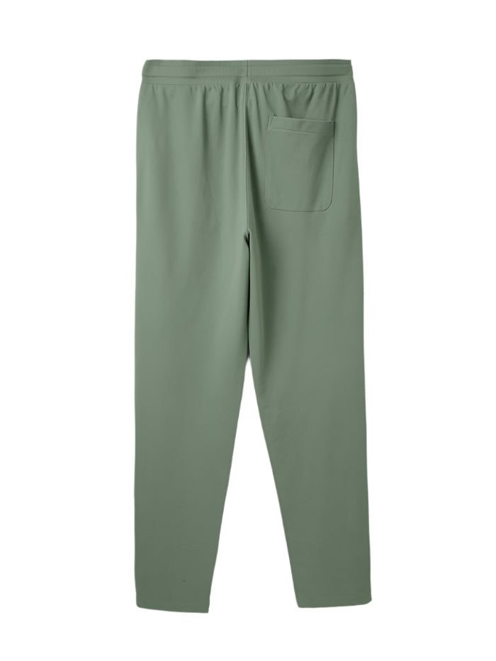 MEN&#39;S SOLID RELAXED FIT TROUSERS