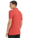 MEN&#39;S REGULAR FIT POLO NECK SOLID T-SHIRT
