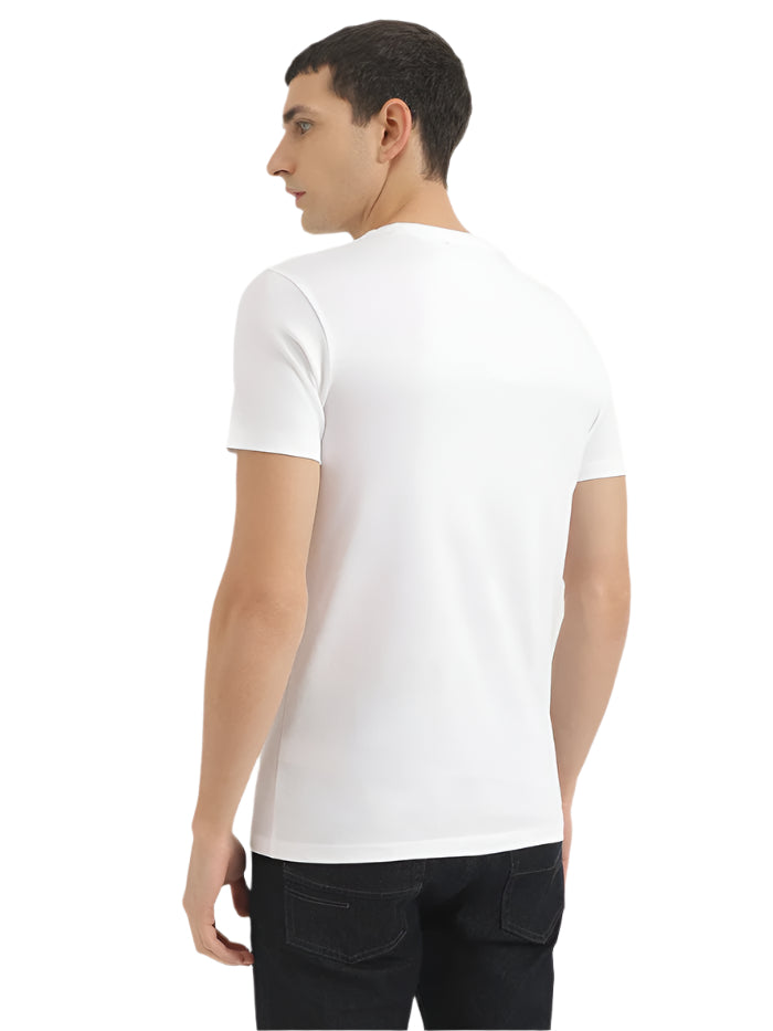 MEN'S REGULAR ROUND NECK GRAPHIC PRINT T-SHIRT