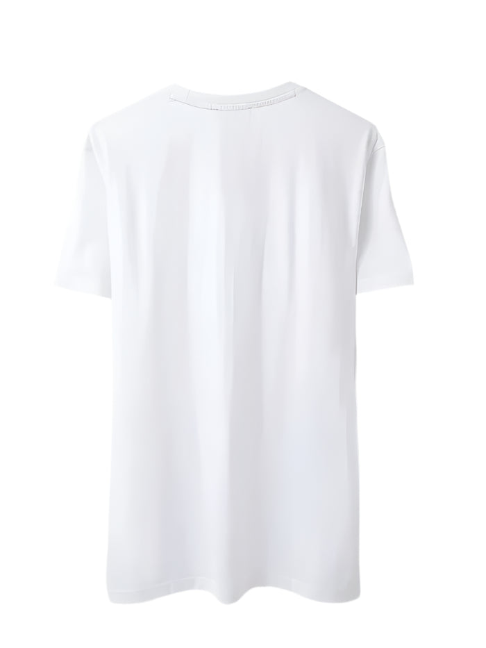 MEN&#39;S REGULAR ROUND NECK GRAPHIC PRINT T-SHIRT