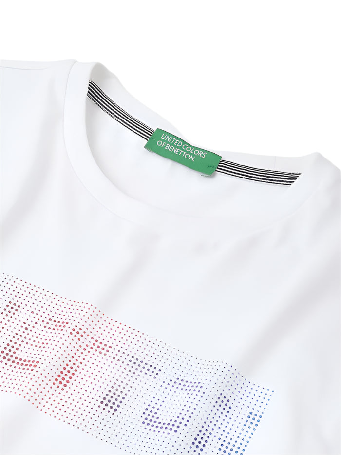 MEN&#39;S REGULAR ROUND NECK GRAPHIC PRINT T-SHIRT