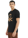 MEN&#39;S RELAXED FIT ROUND NECK PRINTED T-SHIRT