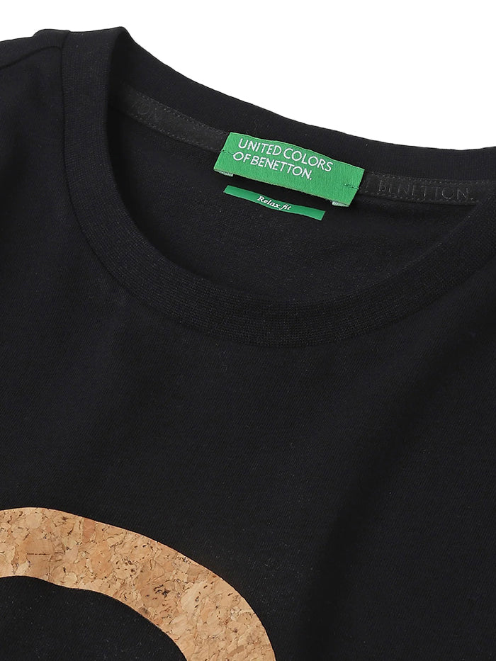 MEN&#39;S RELAXED FIT ROUND NECK PRINTED T-SHIRT