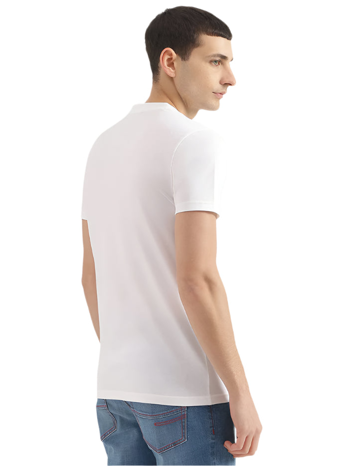 MEN'S REGULAR FIT ROUND NECK PRINTED T-SHIRT