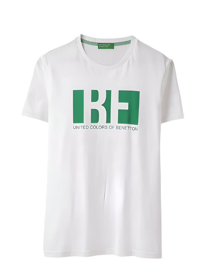 MEN&#39;S REGULAR FIT ROUND NECK PRINTED T-SHIRT