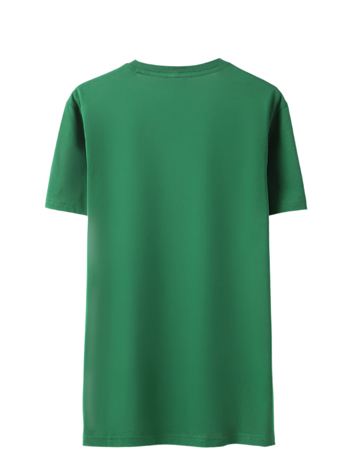 MEN&#39;S REGULAR FIT ROUND NECK PRINTED T-SHIRT