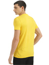 MEN&#39;S REGULAR FIT ROUND NECK STRIPED T-SHIRT