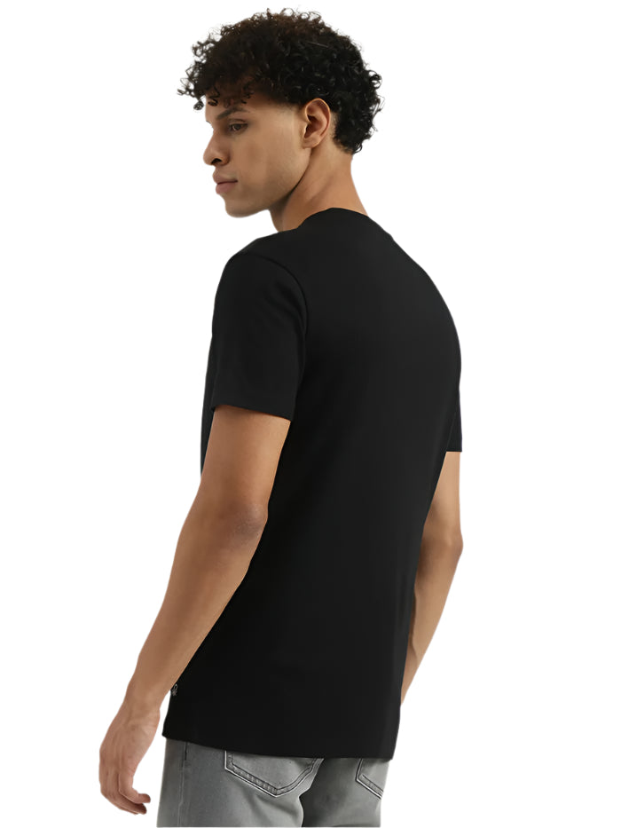 MEN'S REGULAR ROUND NECK GRAPHIC PRINT T-SHIRT