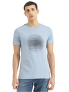 MEN&#39;S REGULAR FIT ROUND NECK PRINTED T-SHIRT