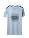 MEN&#39;S REGULAR FIT ROUND NECK PRINTED T-SHIRT