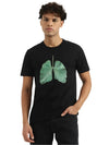 MEN&#39;S REGULAR ROUND NECK GRAPHIC PRINT T-SHIRT