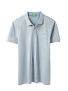 MEN&#39;S REGULAR FIT POLO NECK SOLID T-SHIRT